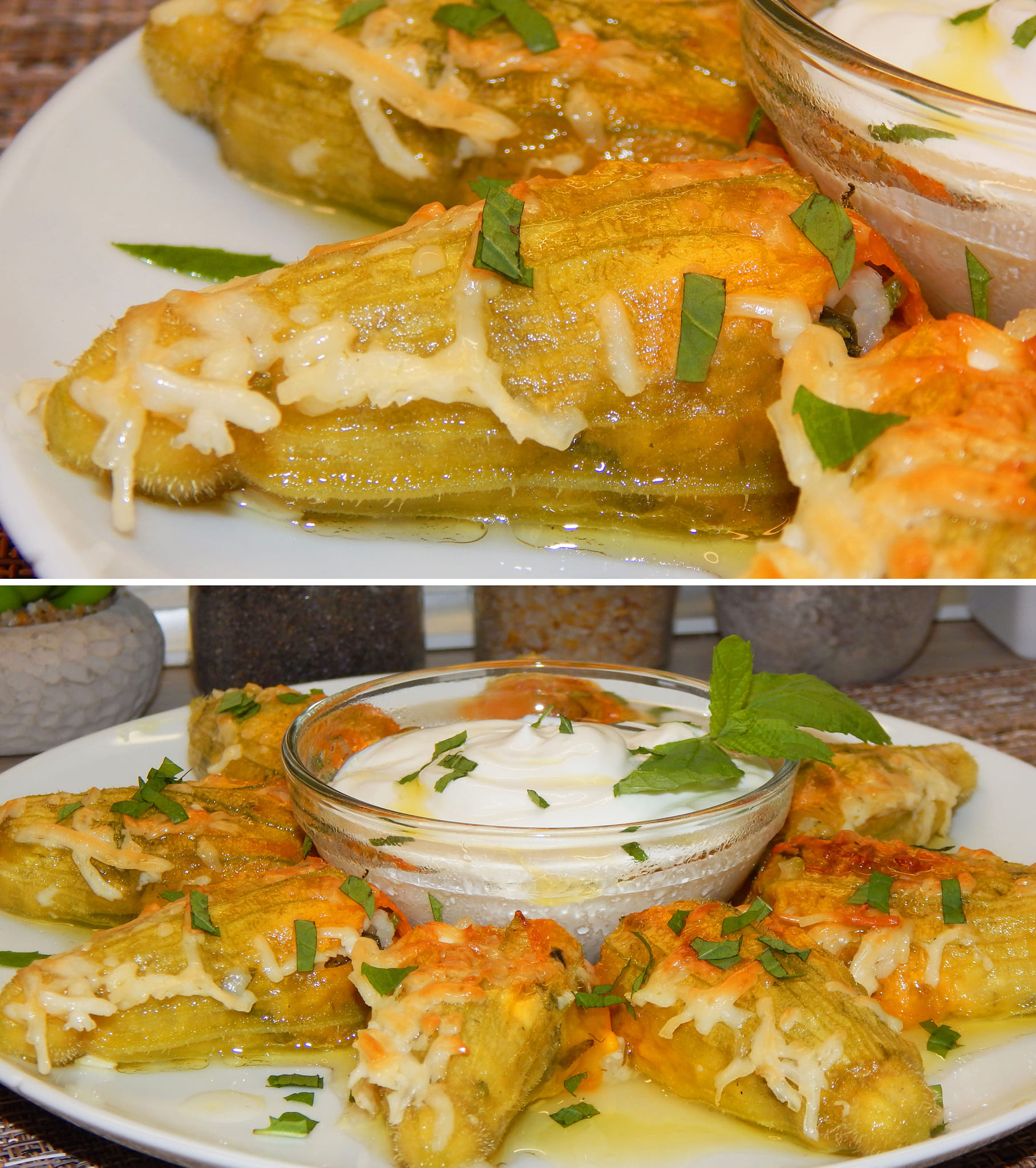 Κολοκυθοανθοί-με-Ρύζι-στο-Φούρνο-konstantina's-kitchen