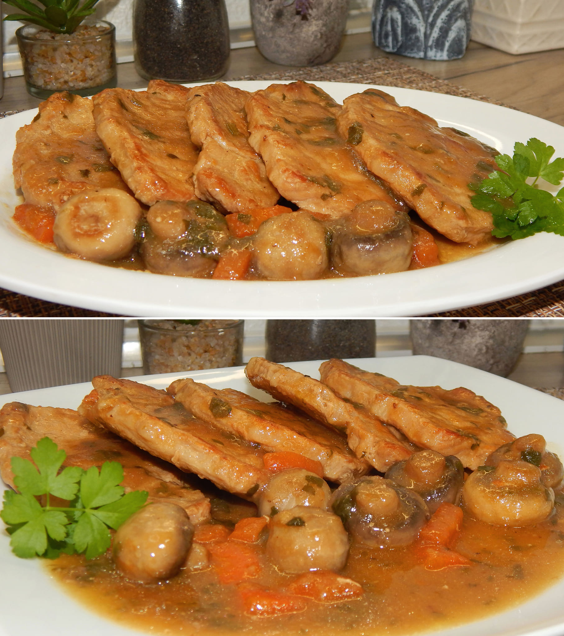 Μπριζολάκια-Χοιρινά-με-σάλτσα-μπύρας-konstantina's-kitchen